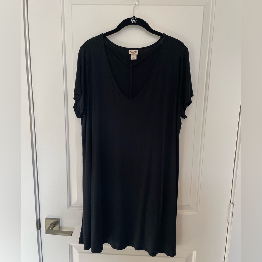 MOSSIMO BLACK CASUAL DRESS SIZE XXL